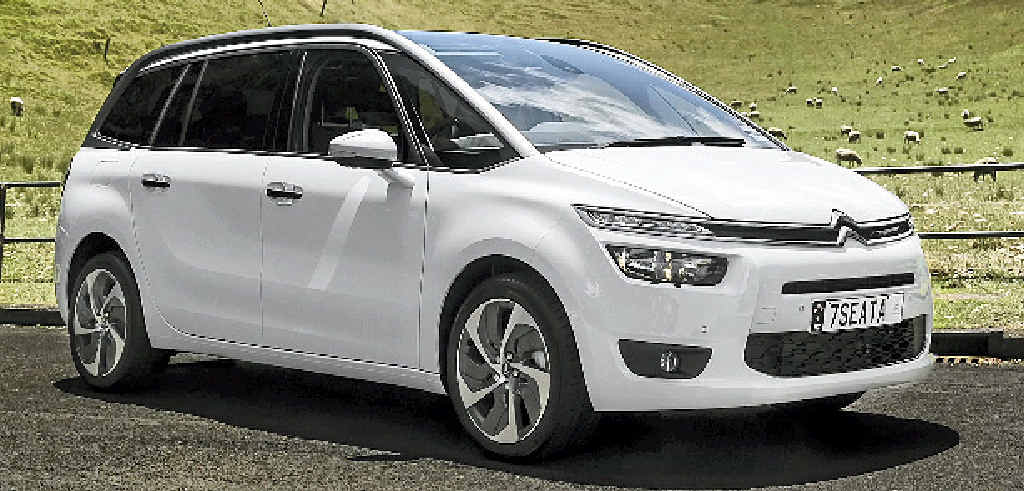 NICE LINES: The seven-seat Citroen Grand C4 Picasso. NICE LINES: The seven-seat Citroen Grand C4 Picasso.